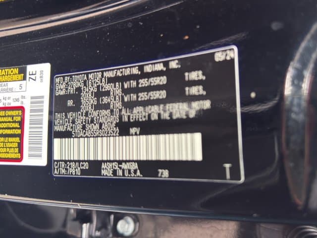2024 Toyota Grand Highlander Hybrid Limited