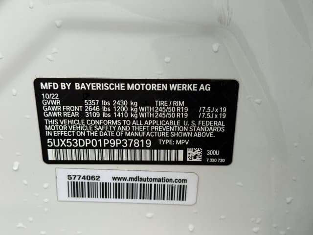 2023 BMW X3 xDrive30i
