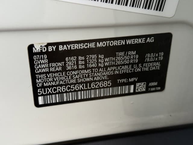 2019 BMW X5 xDrive40i