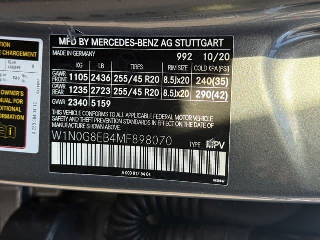 2021 Mercedes-Benz GLC200 GLC 300
