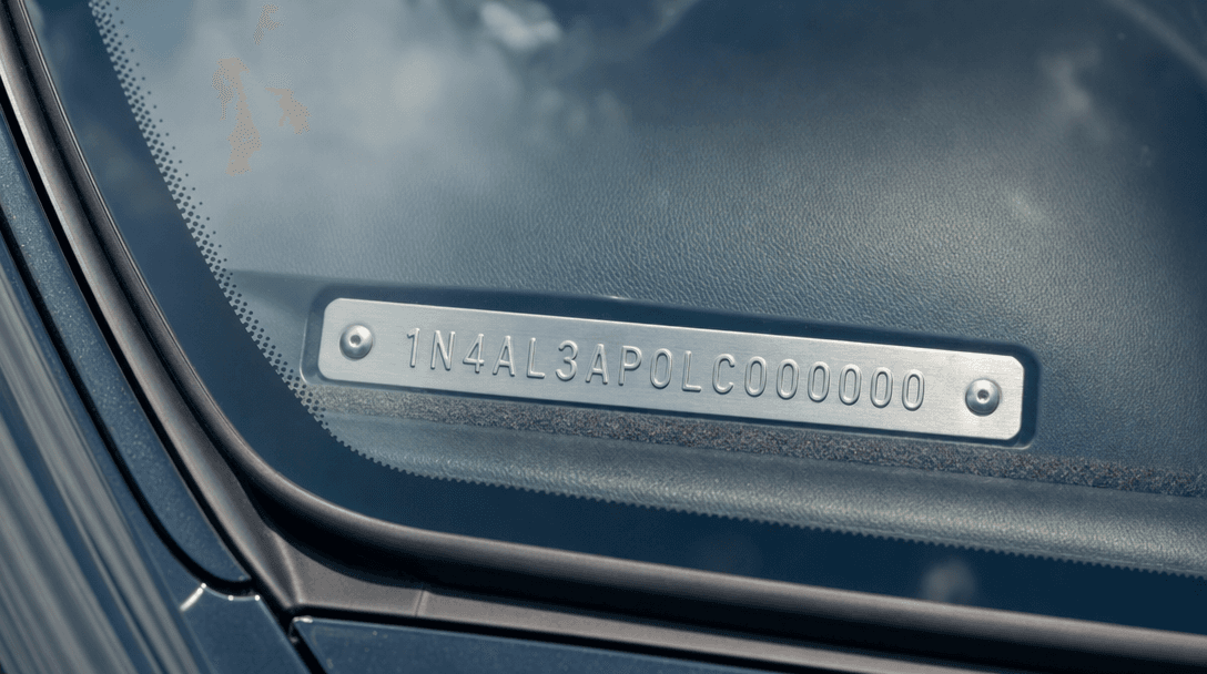How to read a VIN: 17 characters, model year, country and check digit