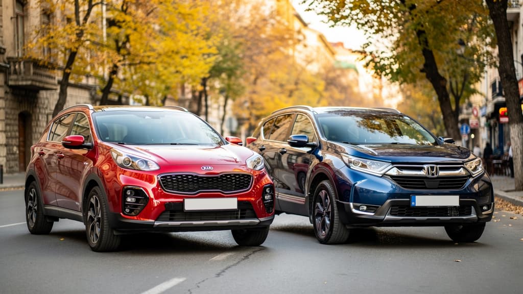 Kia Sportage or Honda CR-V? 2017-2022 compared: fuel use, weak spots and customs