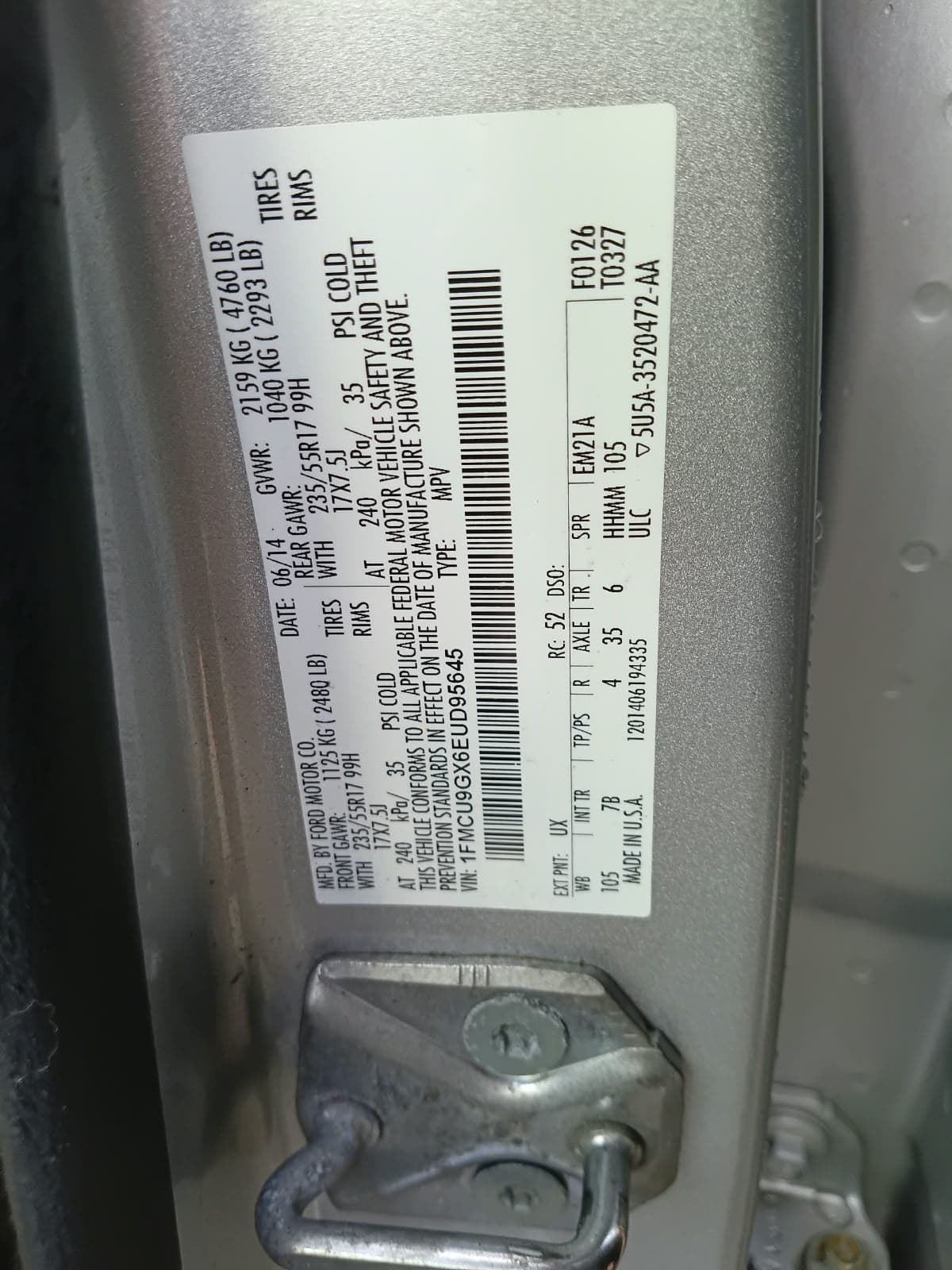 2014 Ford Escape